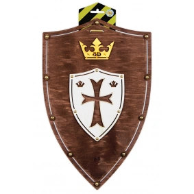 Щит деревянный "Крест", цвет Венге, 30*47см, Сувенир Декор, Украина