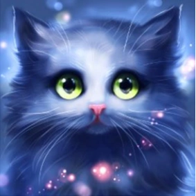 Алмазная мозаика "Очаровательная кошка", 30*40см, без подрамника, в кор. 40*8*5см