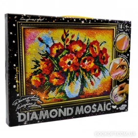 Набор для творчества Алмазная мозаика "Diamond mosaic", мал., в кор. 35*27*3см (10шт)