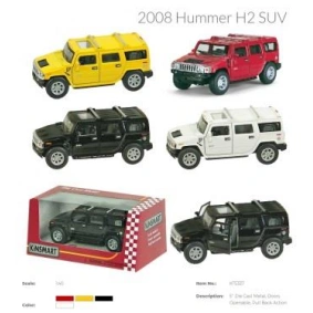 Модель джип HUMMER H2 SUV (2008) 5'' KT5337W метал.інерц.відкр.дв.4кол.кор./96/