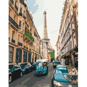Картина за номерами: Туристичний Париж 40*50