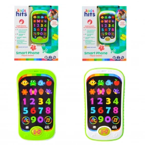 Телефон муз. розв. Kids Hits батар у комплекті.,2 кольори мікс, кор. 13*5*18.5см /96/